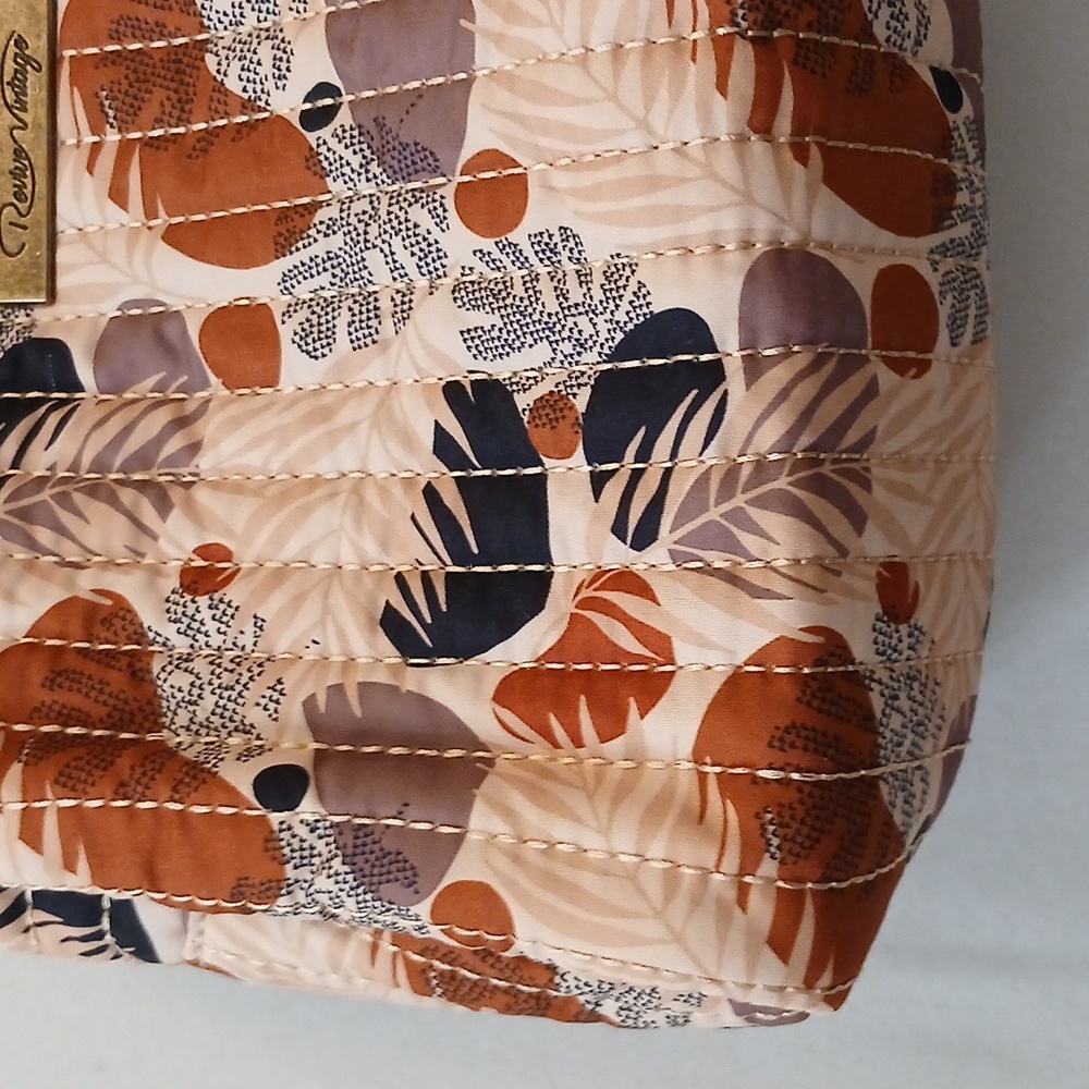 Revive Vintage Quilted Makeup Bag - Picture 5 of 8